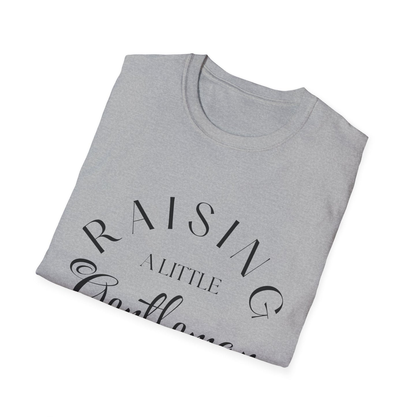 Mommy & Me Matching: Raising a Little Gentleman Softstyle T-Shirt