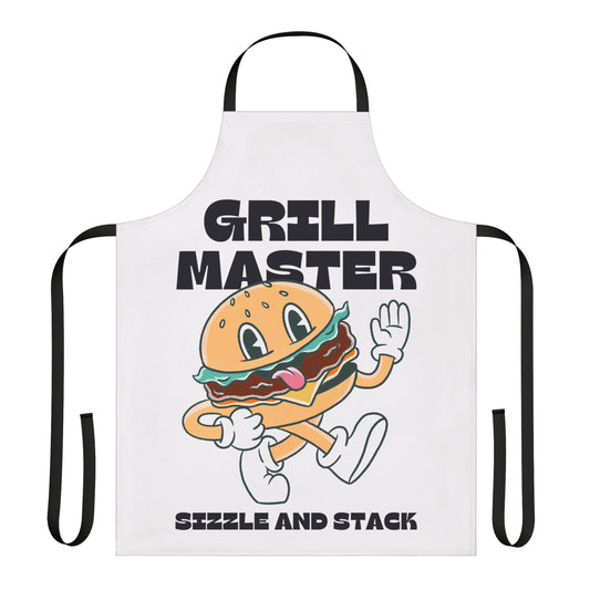 Sizzle and Stack Apron, 5-Color Straps (AOP)