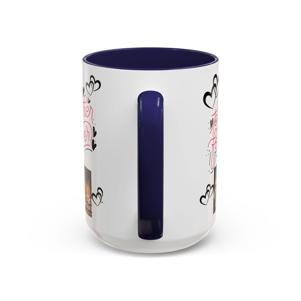 Husky Couple Coffee Mug — “Together Forever” Personalized Pet Lovers Gift