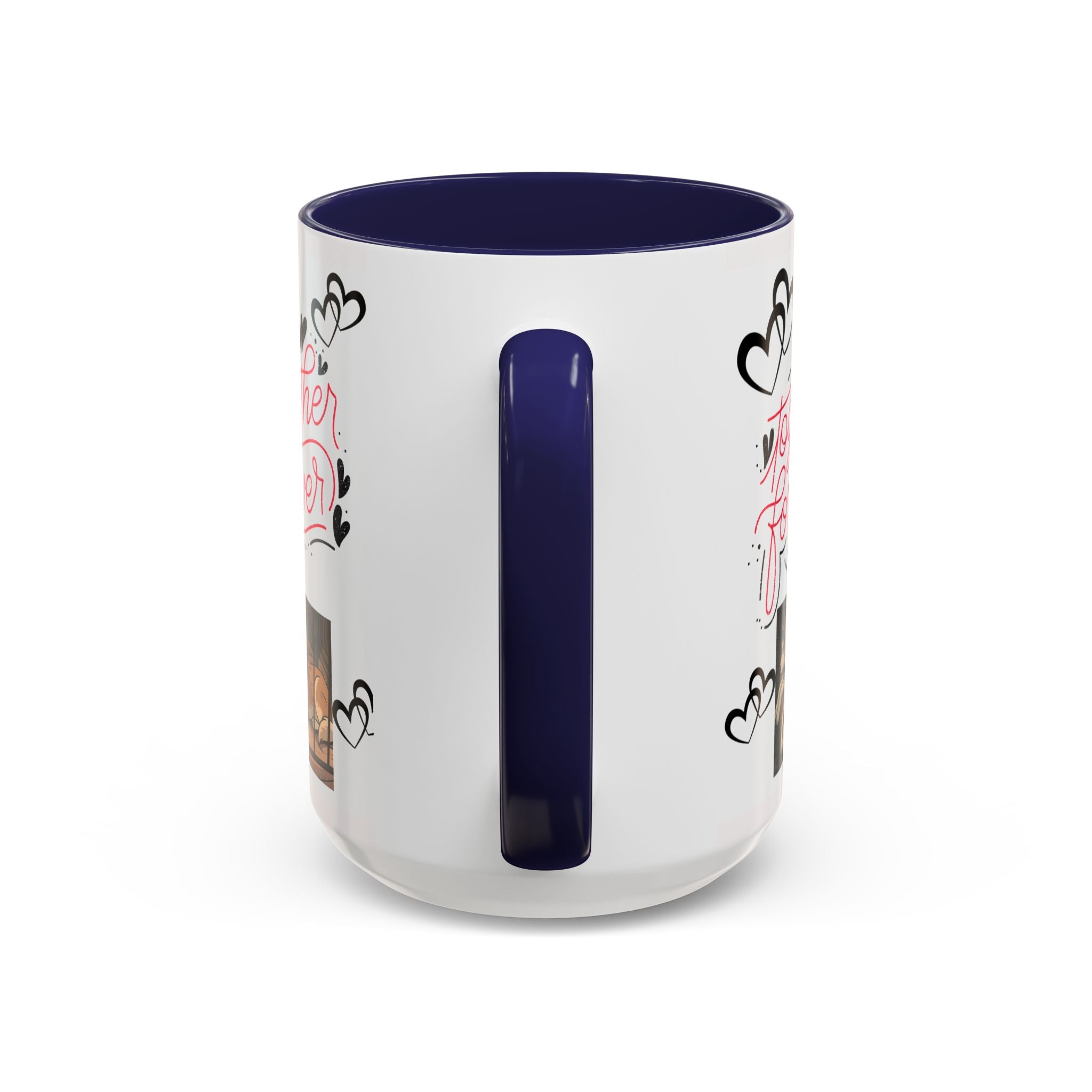 Husky Couple Coffee Mug — “Together Forever” Personalized Pet Lovers Gift