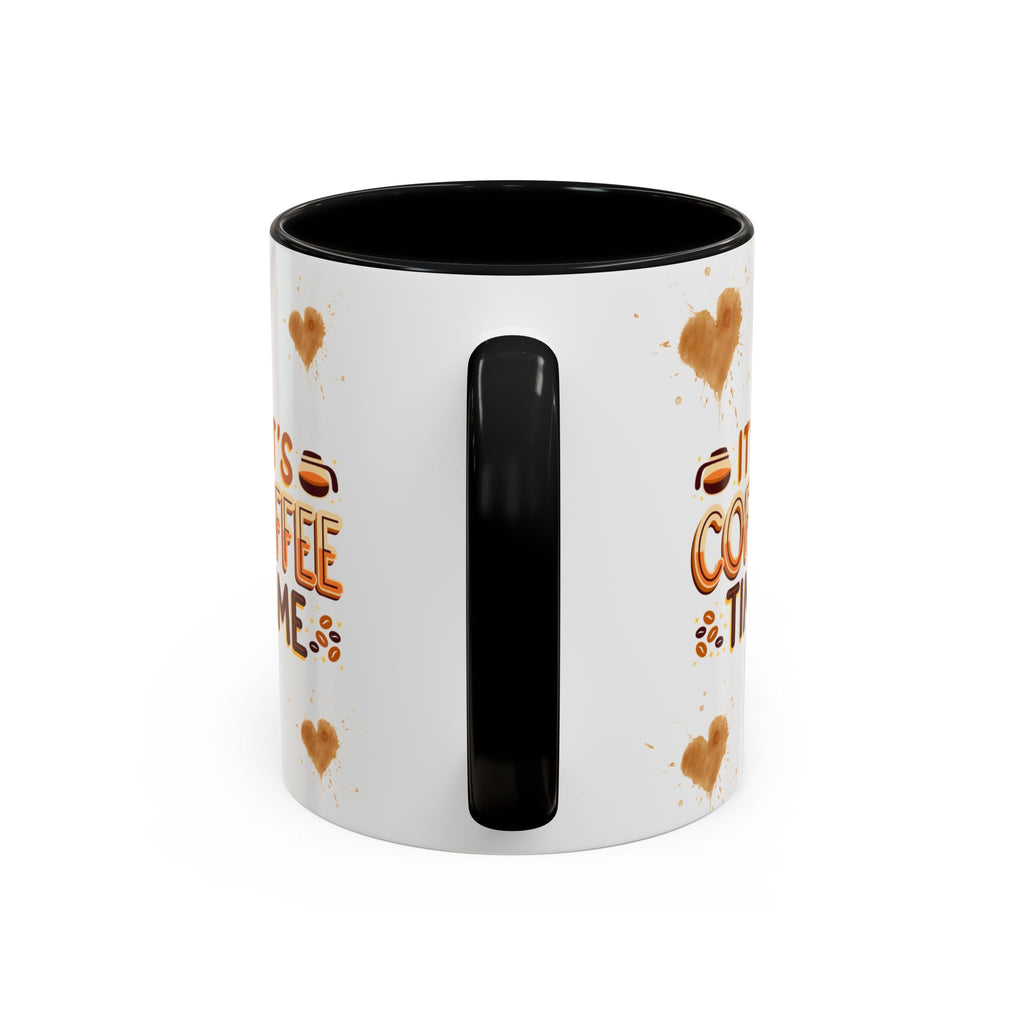 Cute Highland Cow It's Coffee Time Mug | Accent Coffee Mug