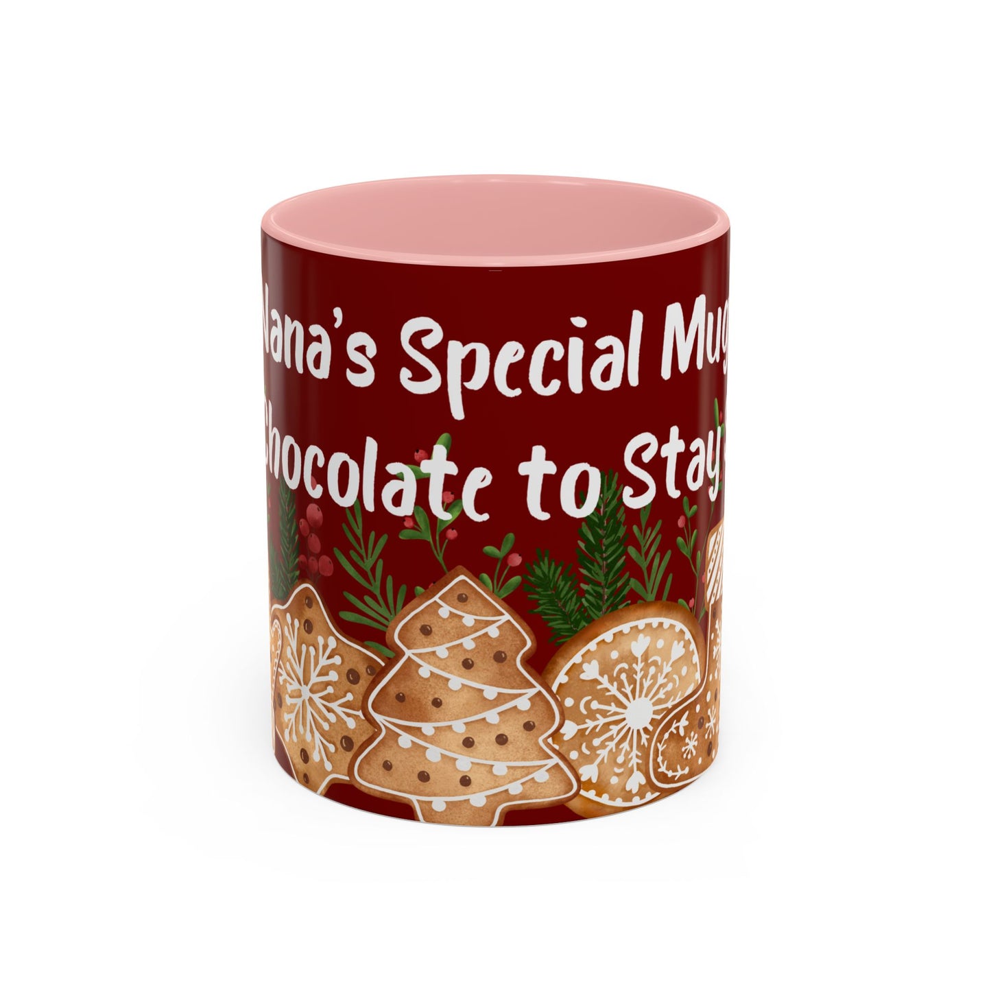 Christmas Gingerbread Coffee Mug – "Special Mug & Hot Chocolate to Stay Snug"