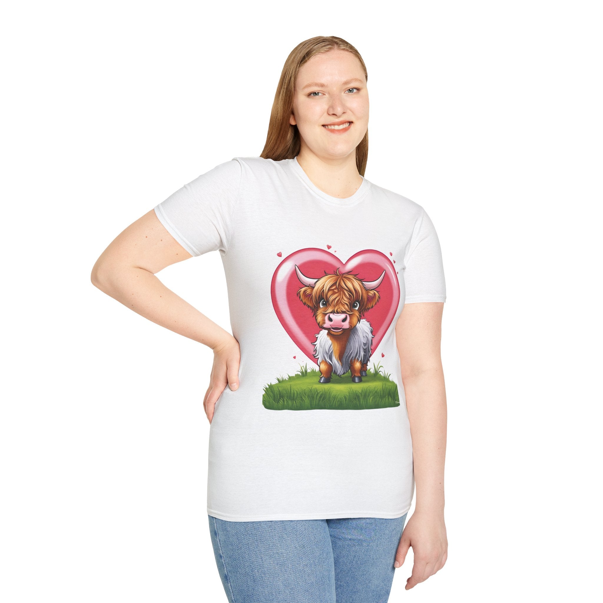 Cute Cow Love T-Shirt for Animal Lovers
