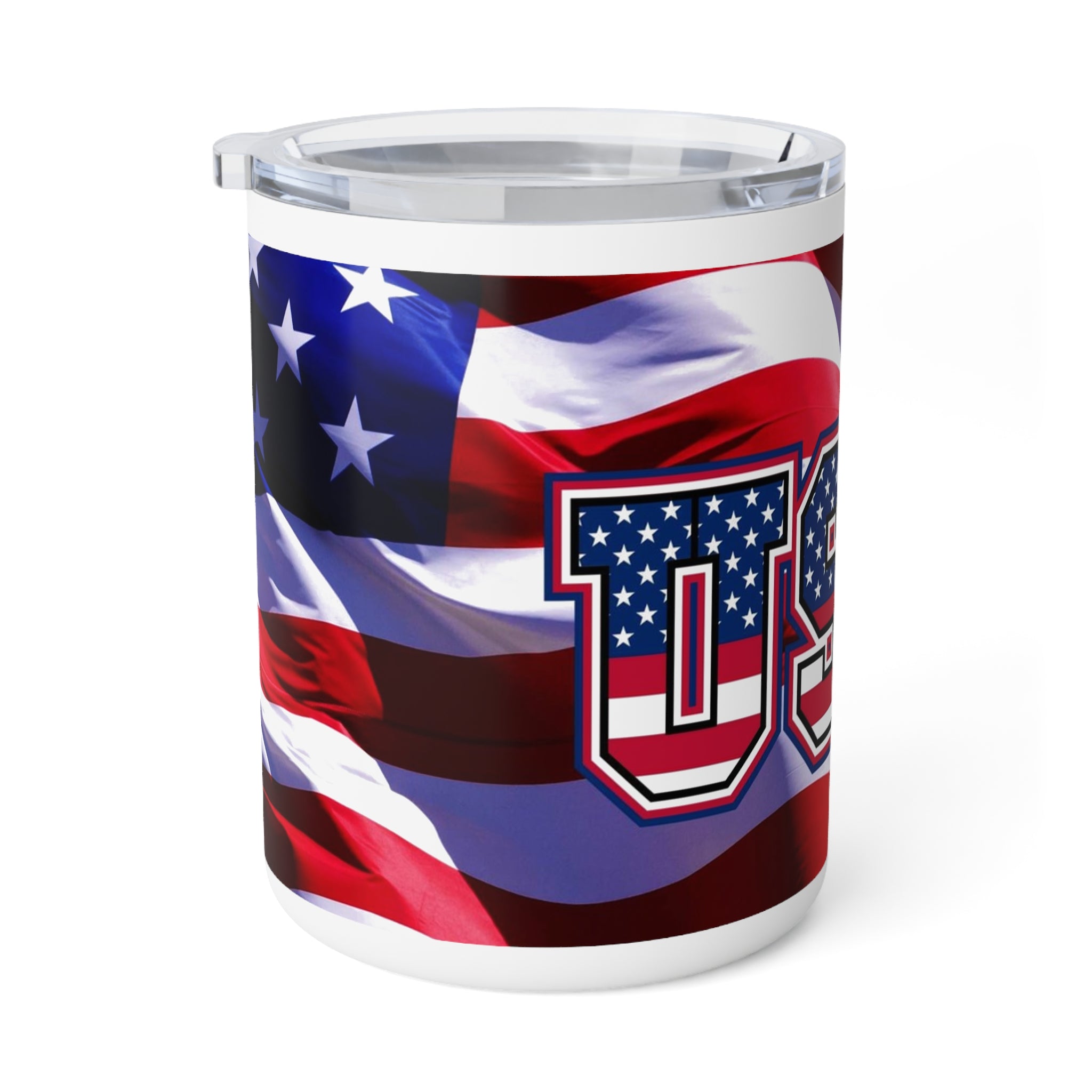 Show Your Patriotism on the Go! Insulated Coffee Mug, 10oz