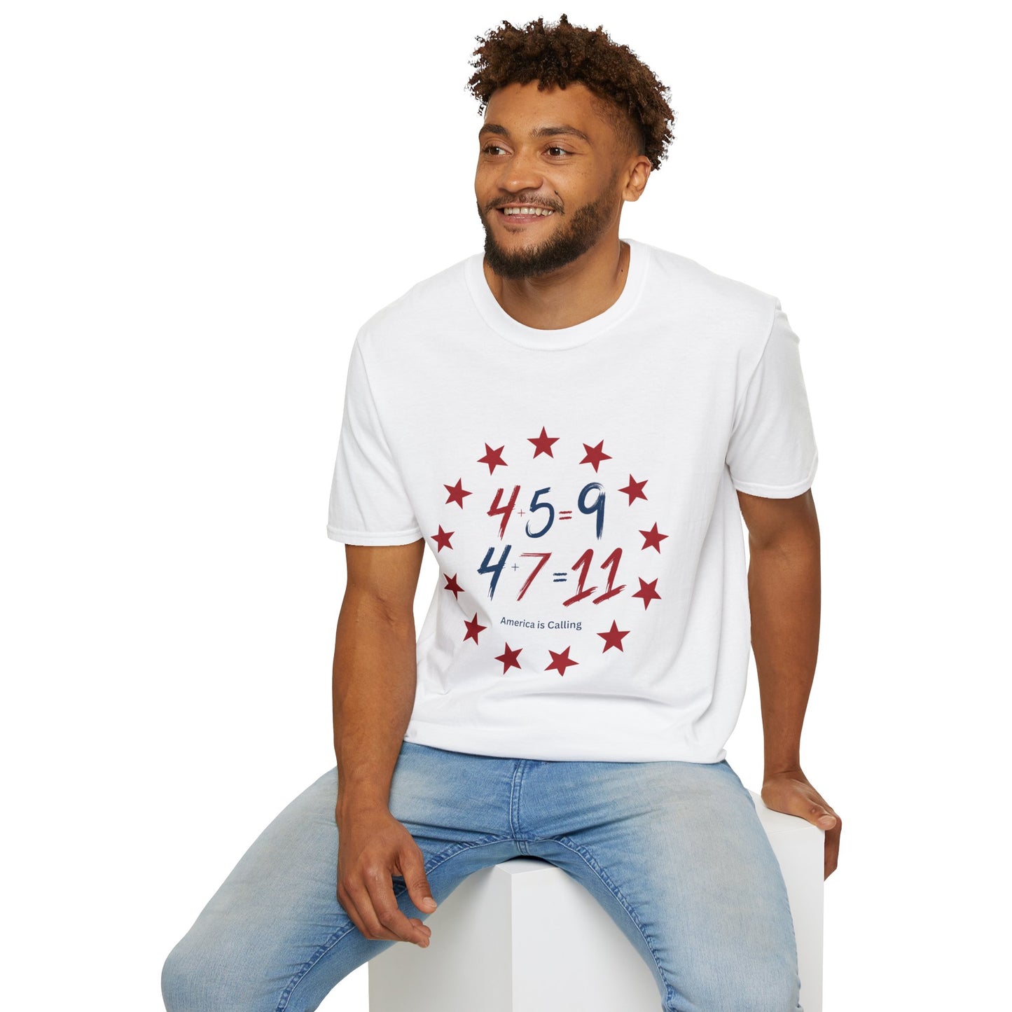 America Calling Unisex Softstyle T-Shirt