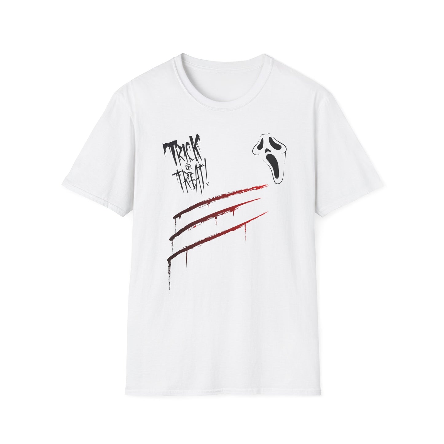 Unisex Halloween Graphic Tee, Scary Shirt for Halloween Party, Trick or [...]