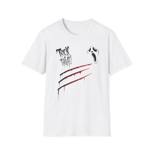 Unisex Halloween Graphic Tee, Scary Shirt for Halloween Party, Trick or [...]