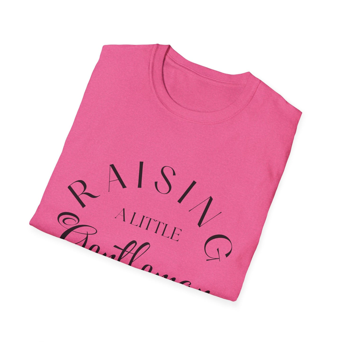 Mommy & Me Matching: Raising a Little Gentleman Softstyle T-Shirt