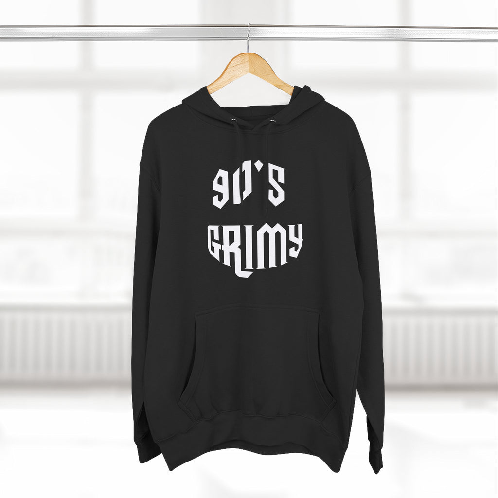 Vintage Streetwear Fleece Pullover 90's Grimy Guys Hoodie