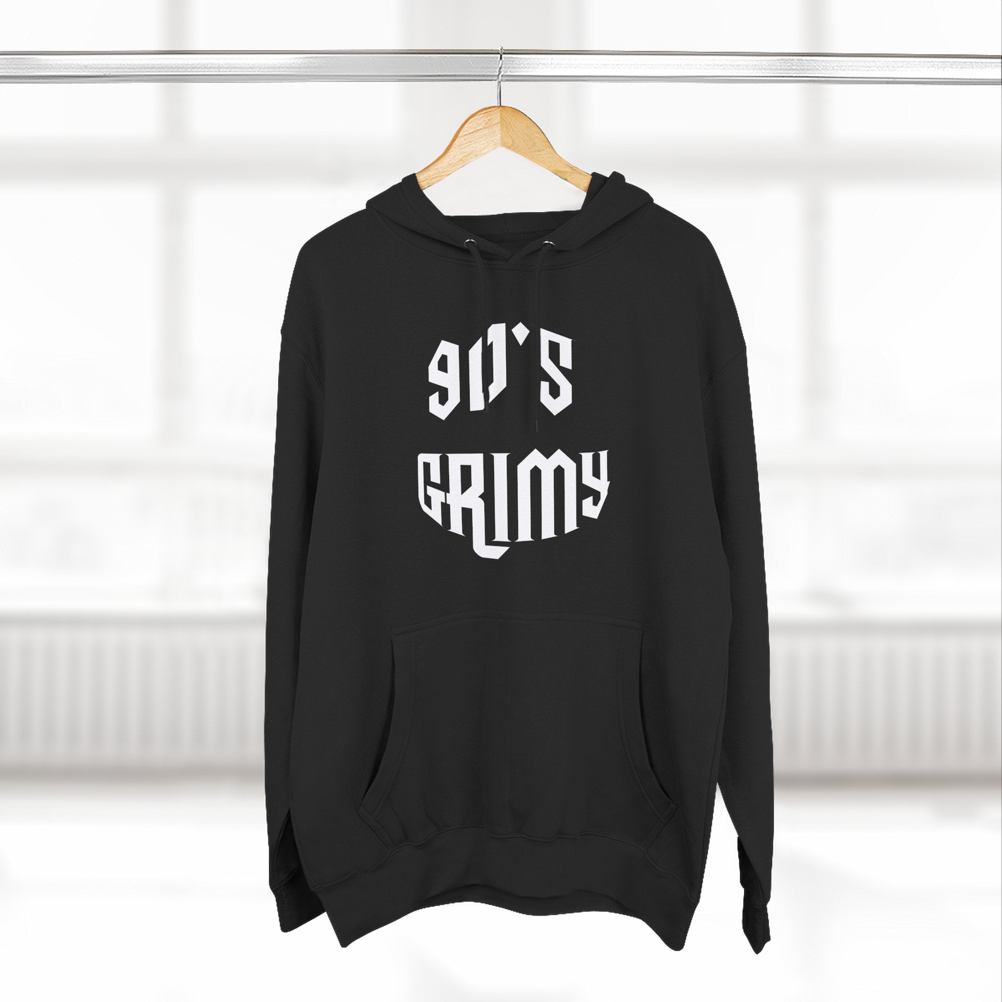 Vintage Streetwear Fleece Pullover 90's Grimy Guys Hoodie