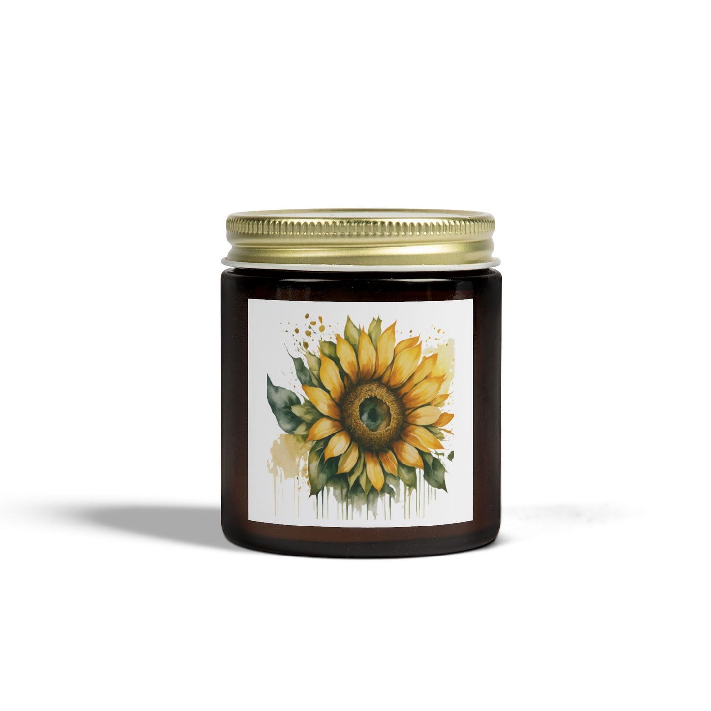 Sunflower Scented Candles - Relaxing Aromatherapy, Home Decor Gift, Coconut Apricot Wax, Perfect for Any Occasion, Eco-Friendly