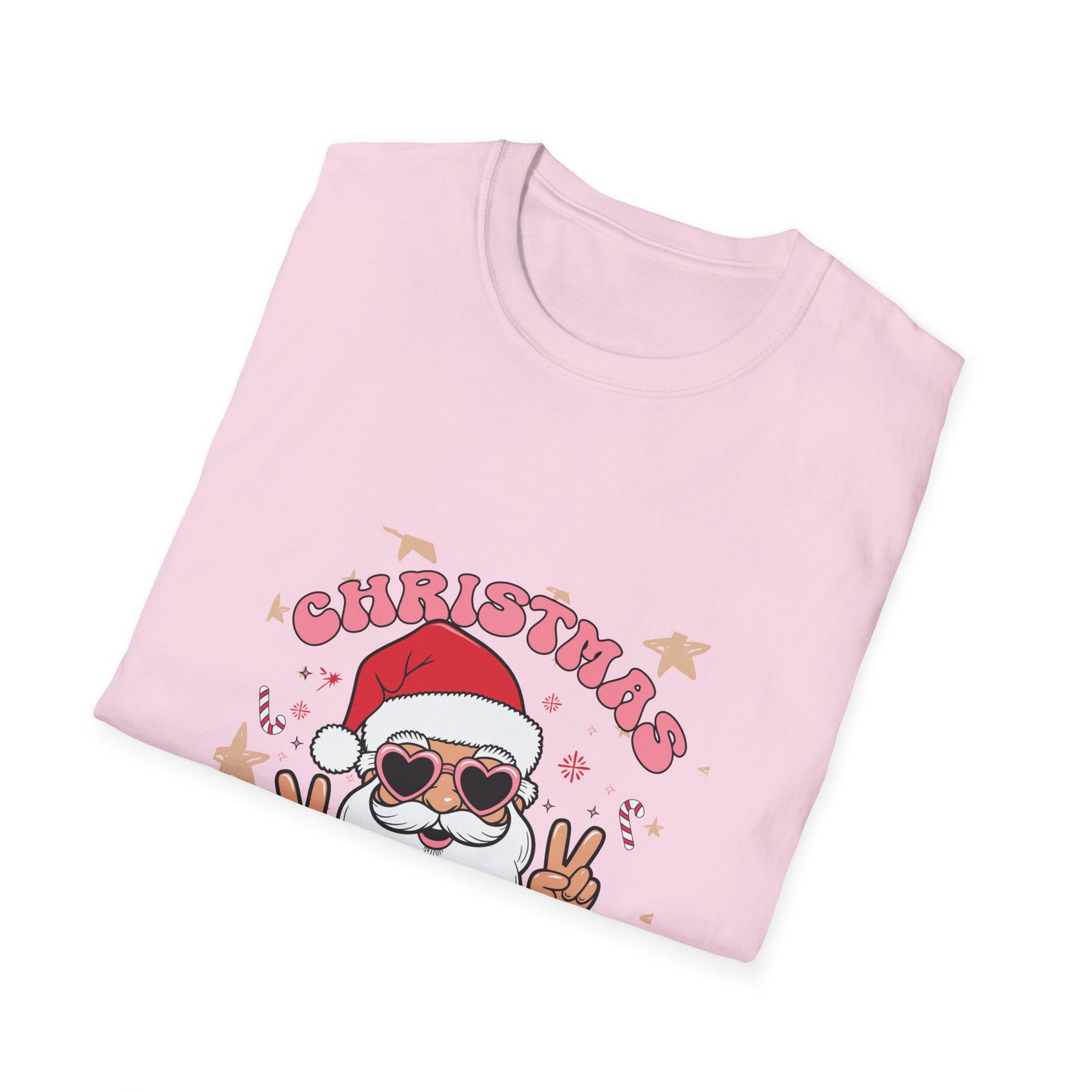 Santa Vibes Unisex Soft Style T-Shirt