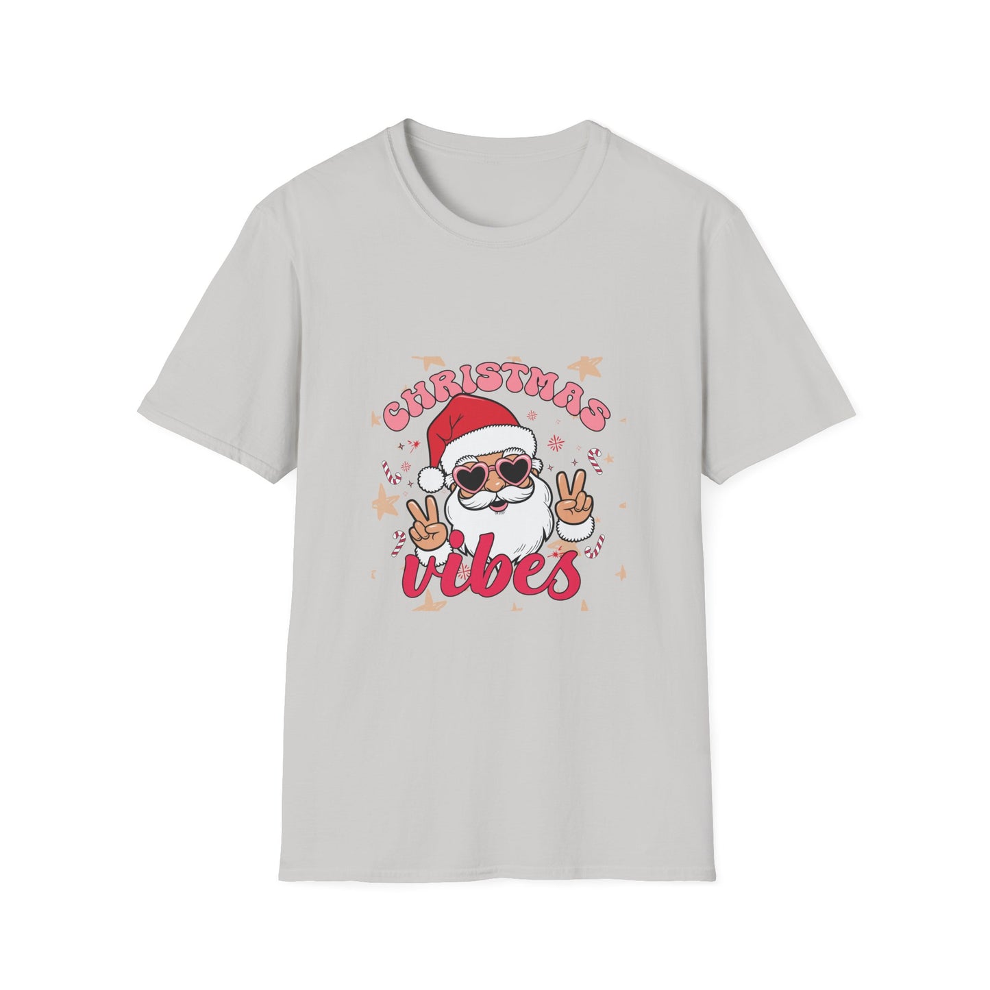 Santa Vibes Unisex Soft Style T-Shirt