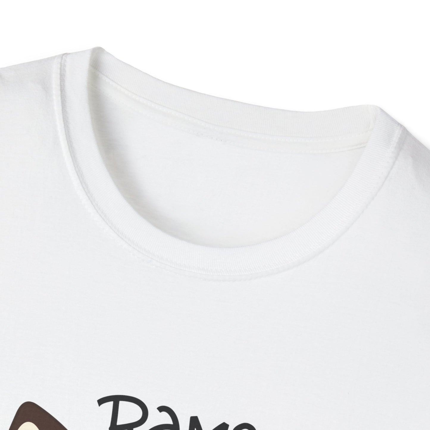 Cute Ramen Fox Unisex T-Shirt, Funny Foodie Shirt, Gift for Ramen Lovers, Cartoon Animal Tee, Casual Everyday Wear