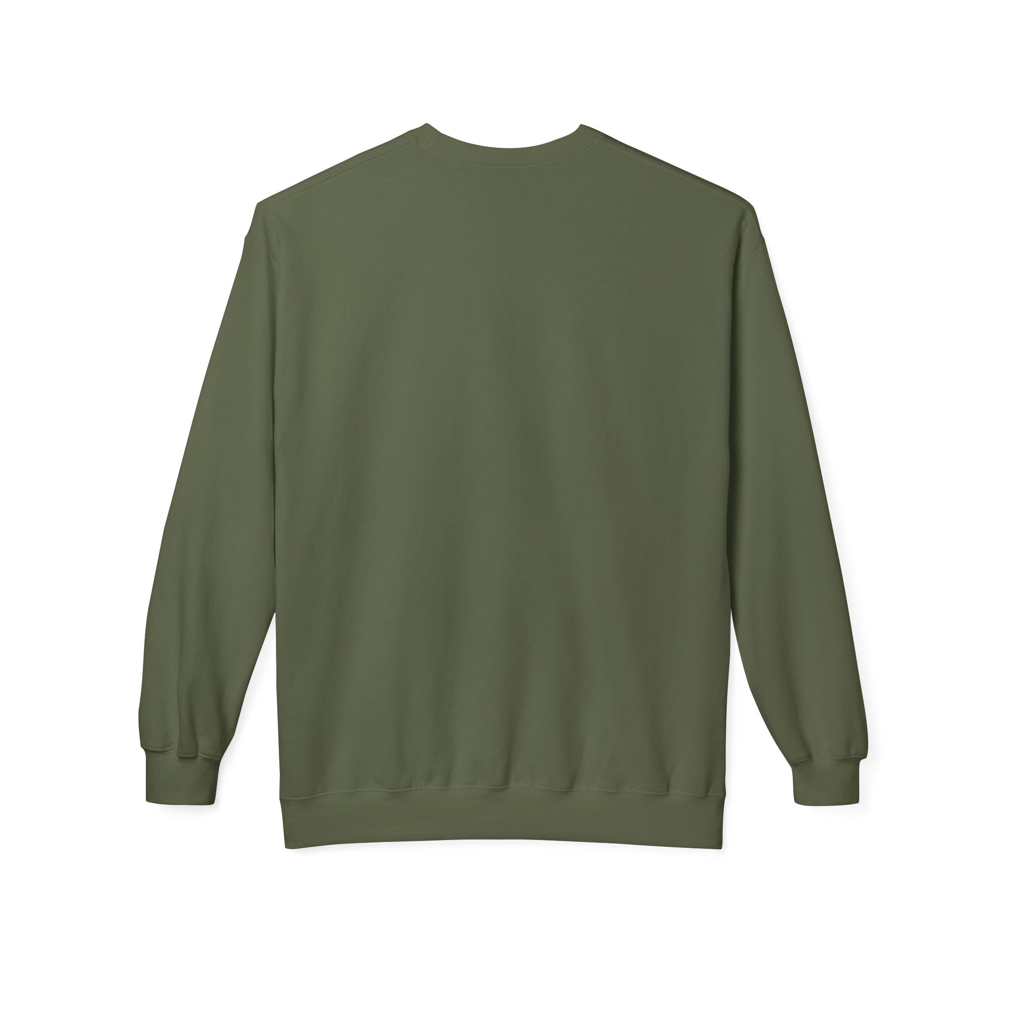 90s Grime Crewneck Sweatshirt — Retro Distorted Logo Pullover