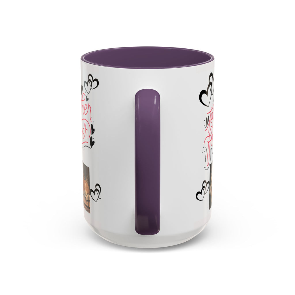 Husky Couple Coffee Mug — “Together Forever” Personalized Pet Lovers Gift