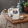 Highland Cow 10oz Insulated Coffee Mug Cute Scottish Cattle Travel Tumbler