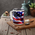 Show Your Patriotism on the Go! Insulated Coffee Mug, 10oz