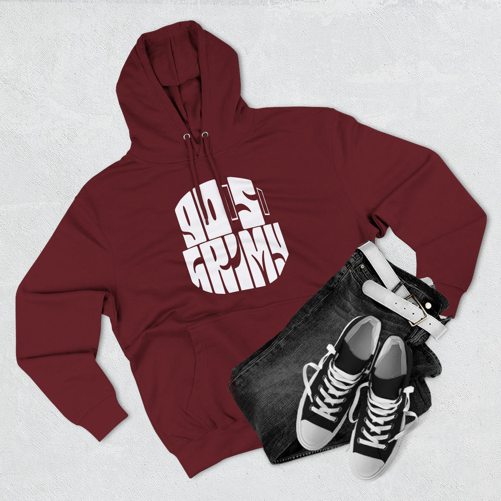 Retro 'Guilty As Charged' Graphic Hoodie — Vintage Circle Logo Pullover
