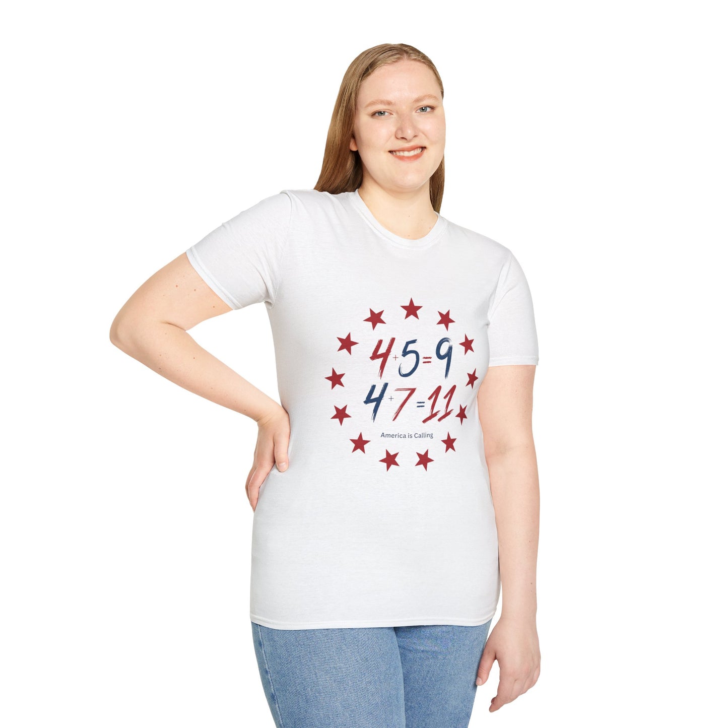 America Calling Unisex Softstyle T-Shirt