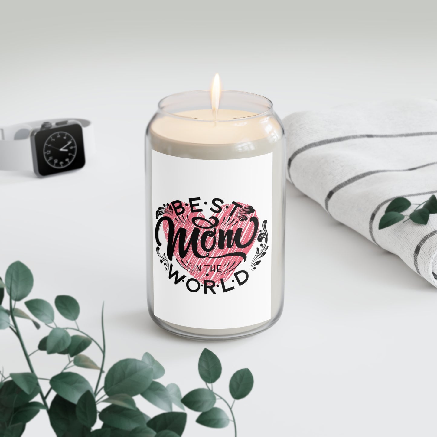 The "Best Mom Ever"  Scented Candle, 13.75oz