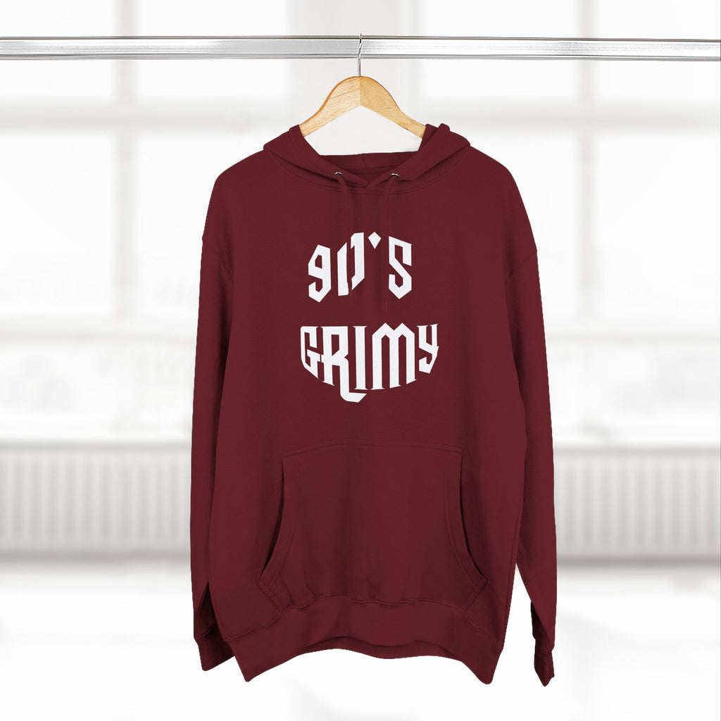 Vintage Streetwear Fleece Pullover 90's Grimy Guys Hoodie