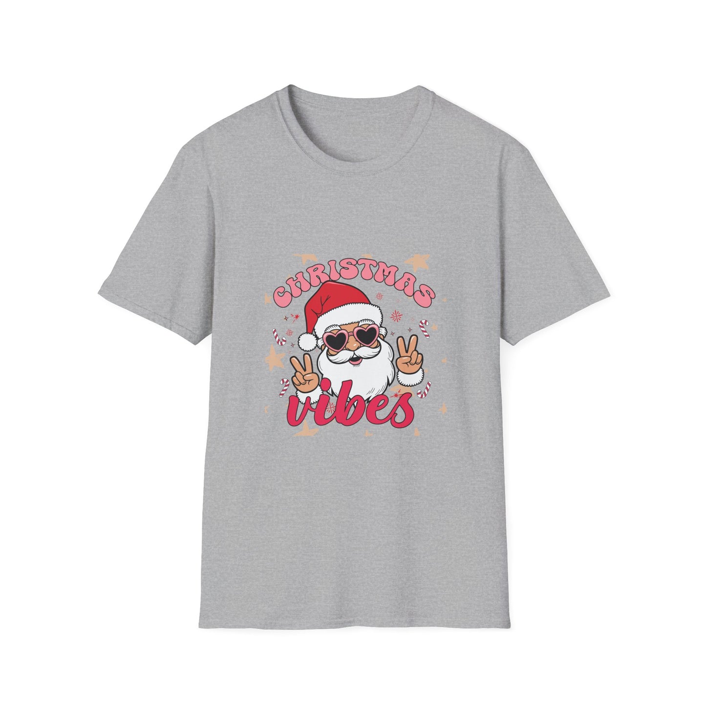 Santa Vibes Unisex Soft Style T-Shirt