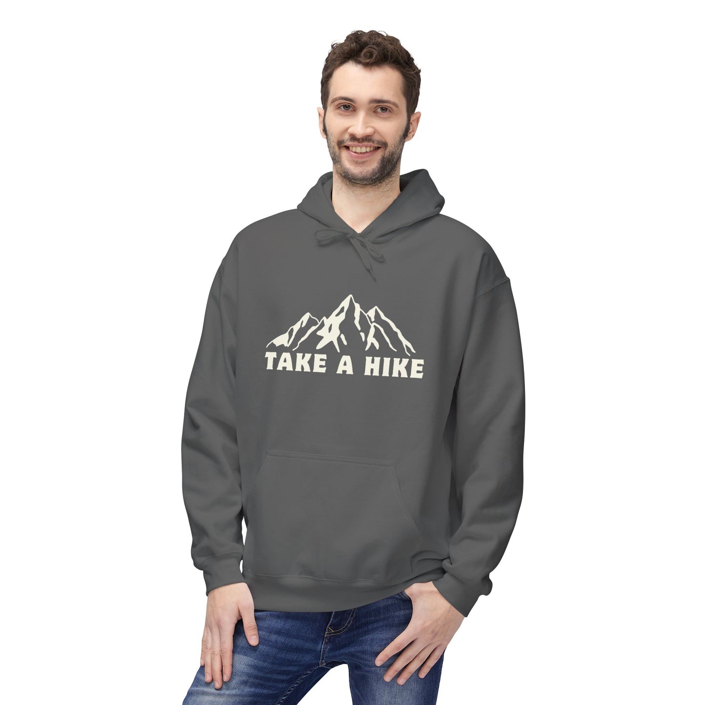 Hoodie Sweater Pullover Take a Hike Mountain Outdoor Adventure Pullover