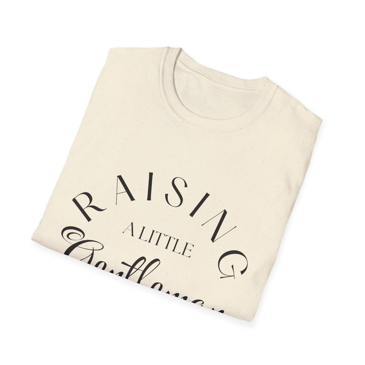 Mommy & Me Matching: Raising a Little Gentleman Softstyle T-Shirt