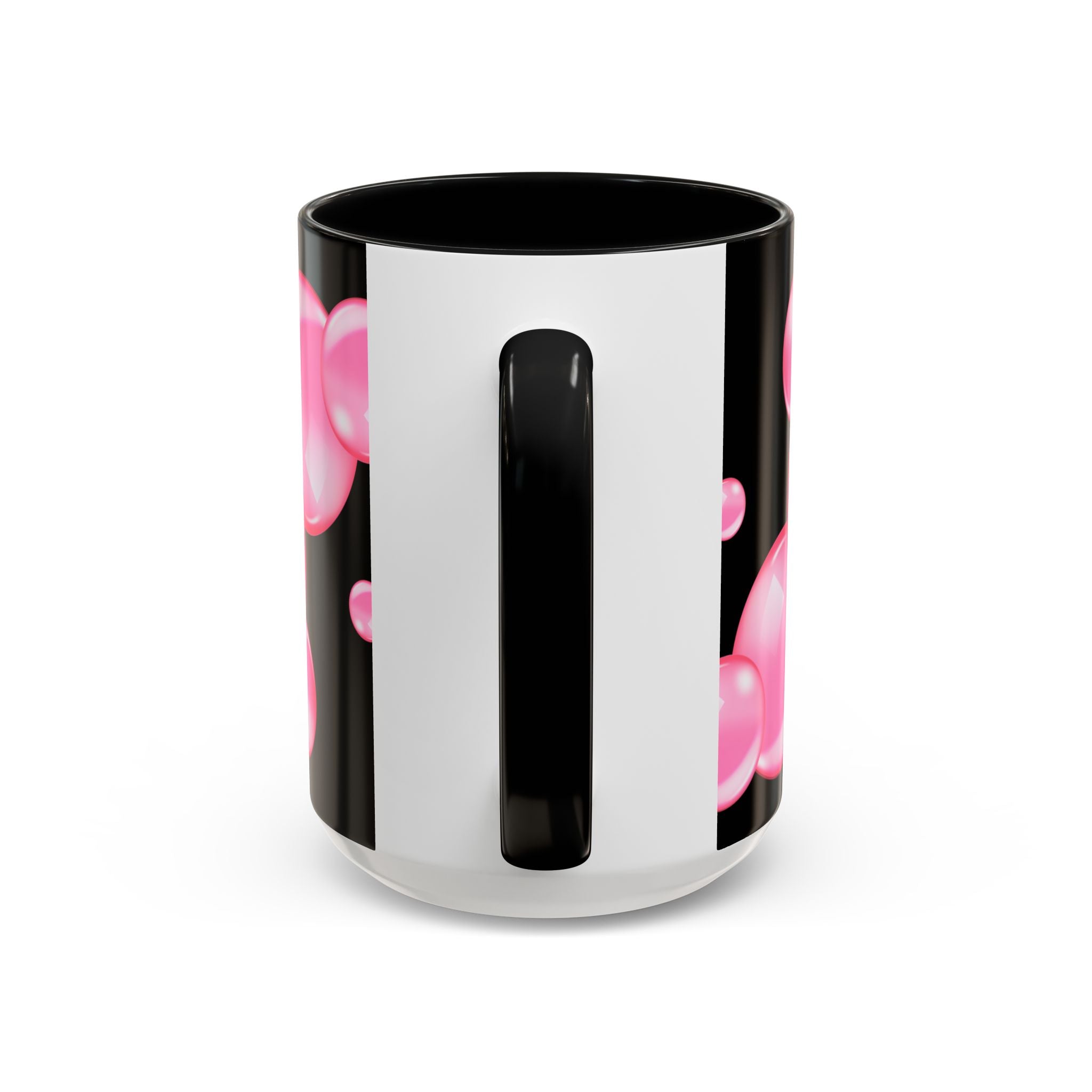 Highland Cow Bubblegum Mug  Cute Pink Bow Accent Coffee Cup (11/15oz)