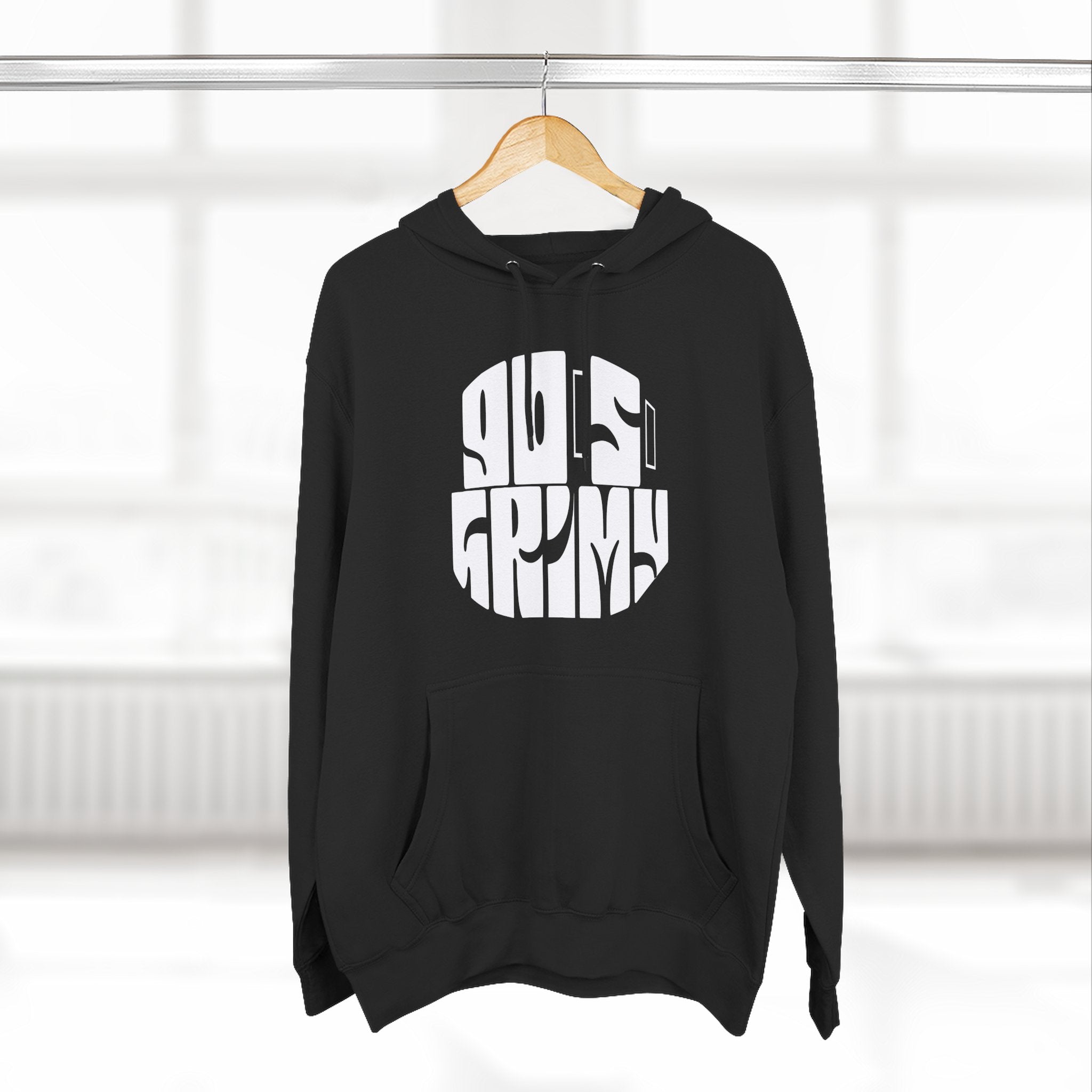 Retro 'Guilty As Charged' Graphic Hoodie — Vintage Circle Logo Pullover