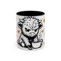 Grumpy Baby Bison But First Coffee mug | Accent Coffee Mug 11oz/15oz