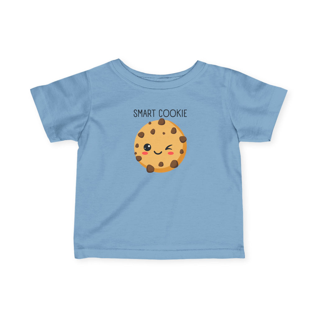 Childrens Short Sleeve Shirt Smart Cookie Infant Fine Jersey Tee