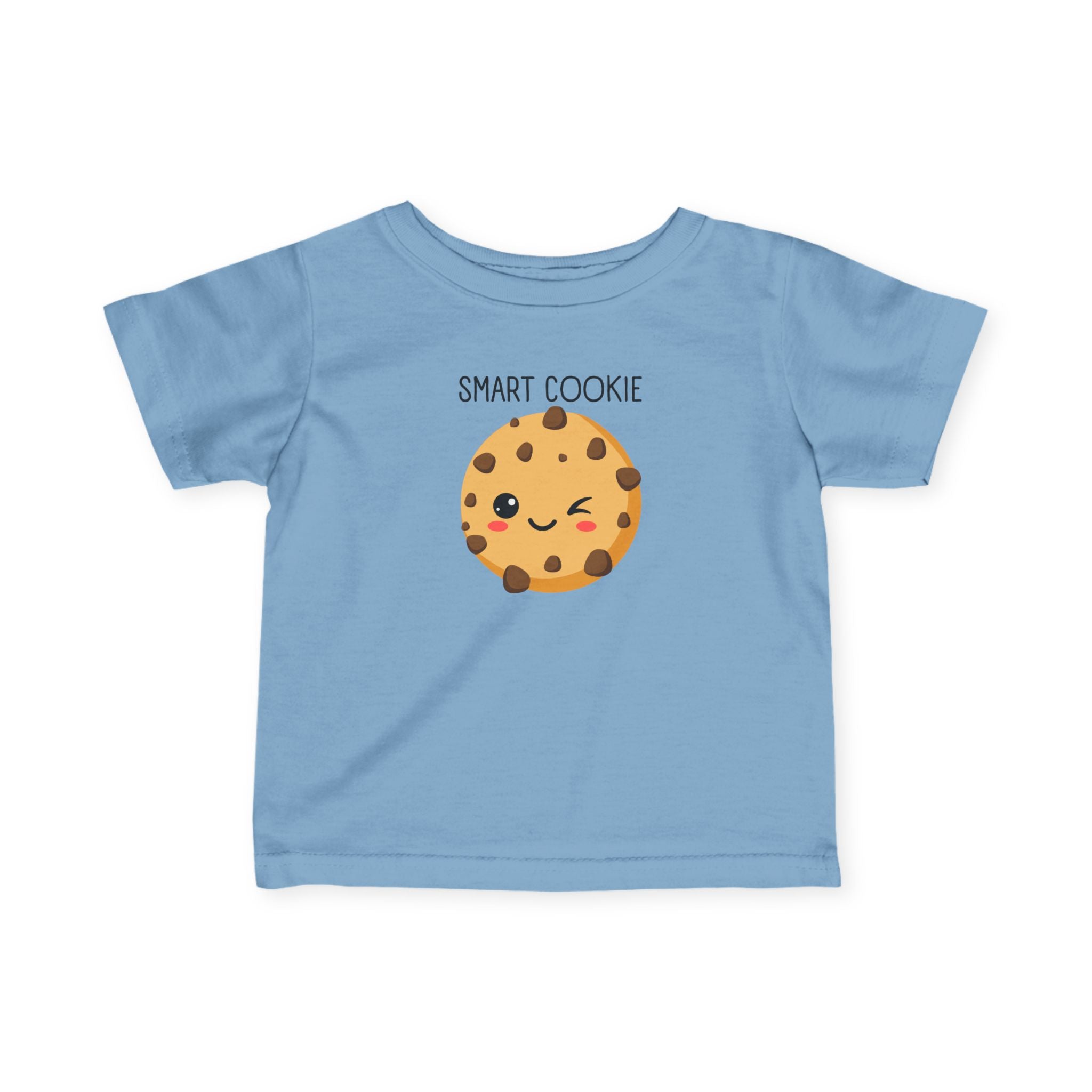 Childrens Short Sleeve Shirt Smart Cookie Infant Fine Jersey Tee