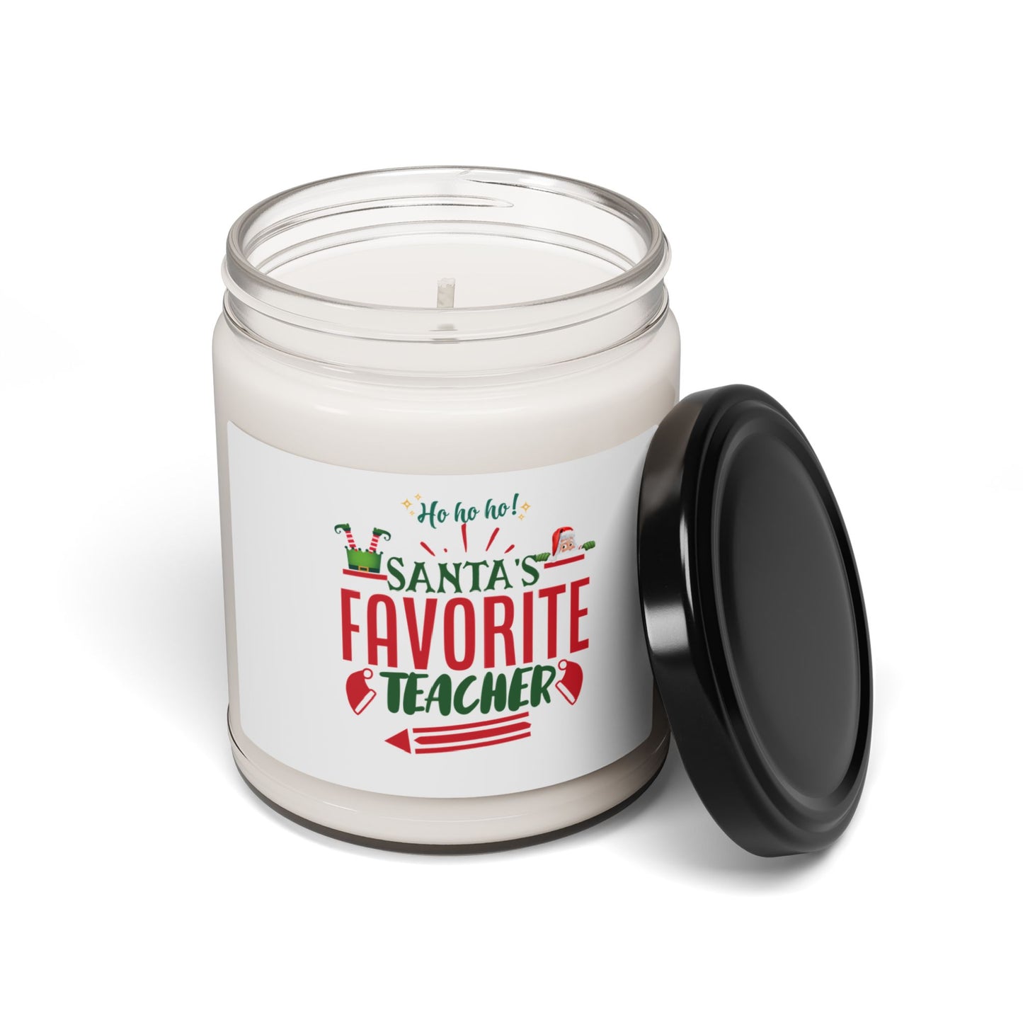 Santa Favorite "Teacher" Scented Soy Candle, 9oz