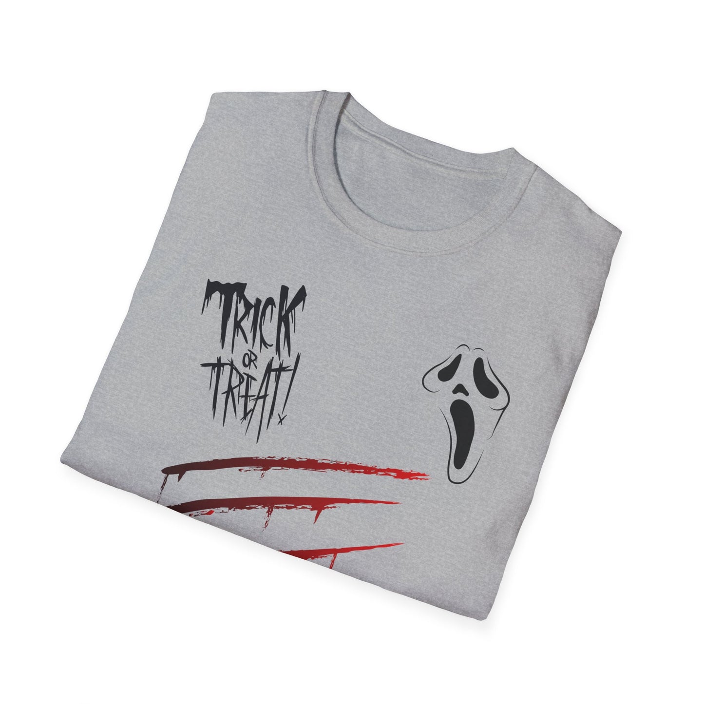 Unisex Halloween Graphic Tee, Scary Shirt for Halloween Party, Trick or [...]