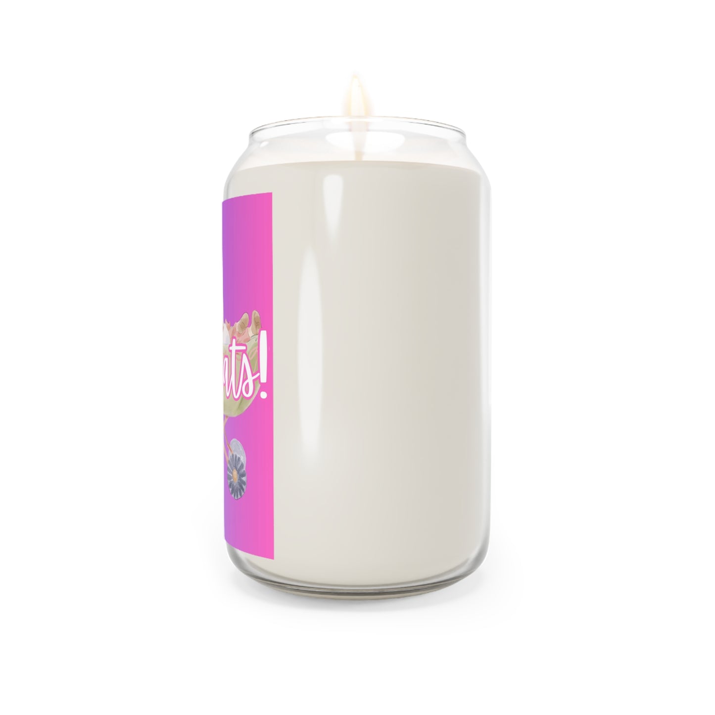 Welcome a Princess with Sweet Scents: "Welcome to the World" Girl Baby Scented Candle, 13.75oz