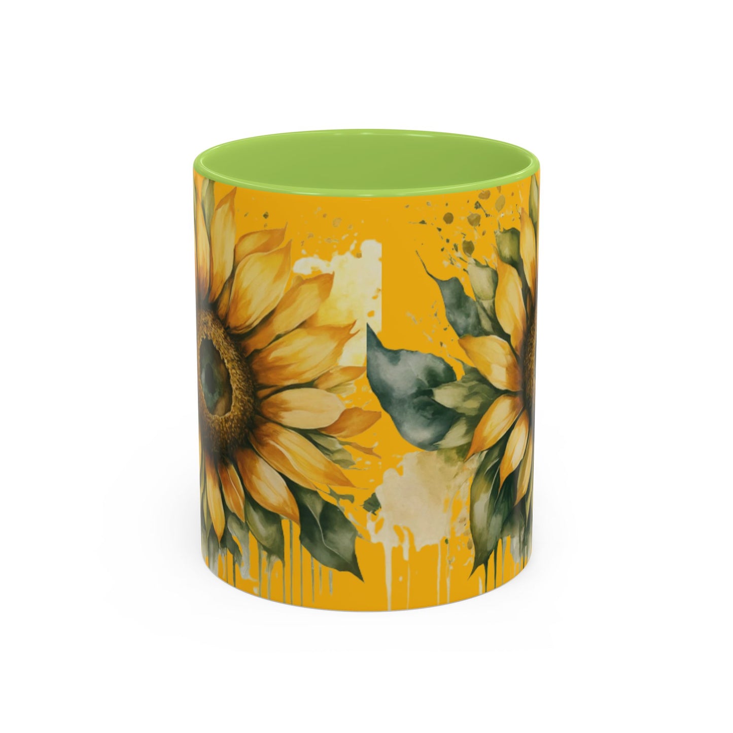 Sunflower Accent Coffee Mug (11, 15oz)