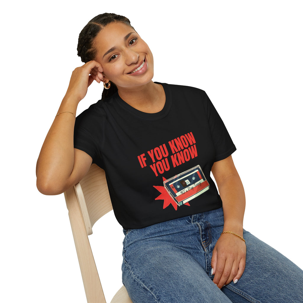 Vintage Cassette Unisex T-Shirt, Retro Music Lover Tee, Perfect for Gifts, Casual Wear, Nostalgic Style