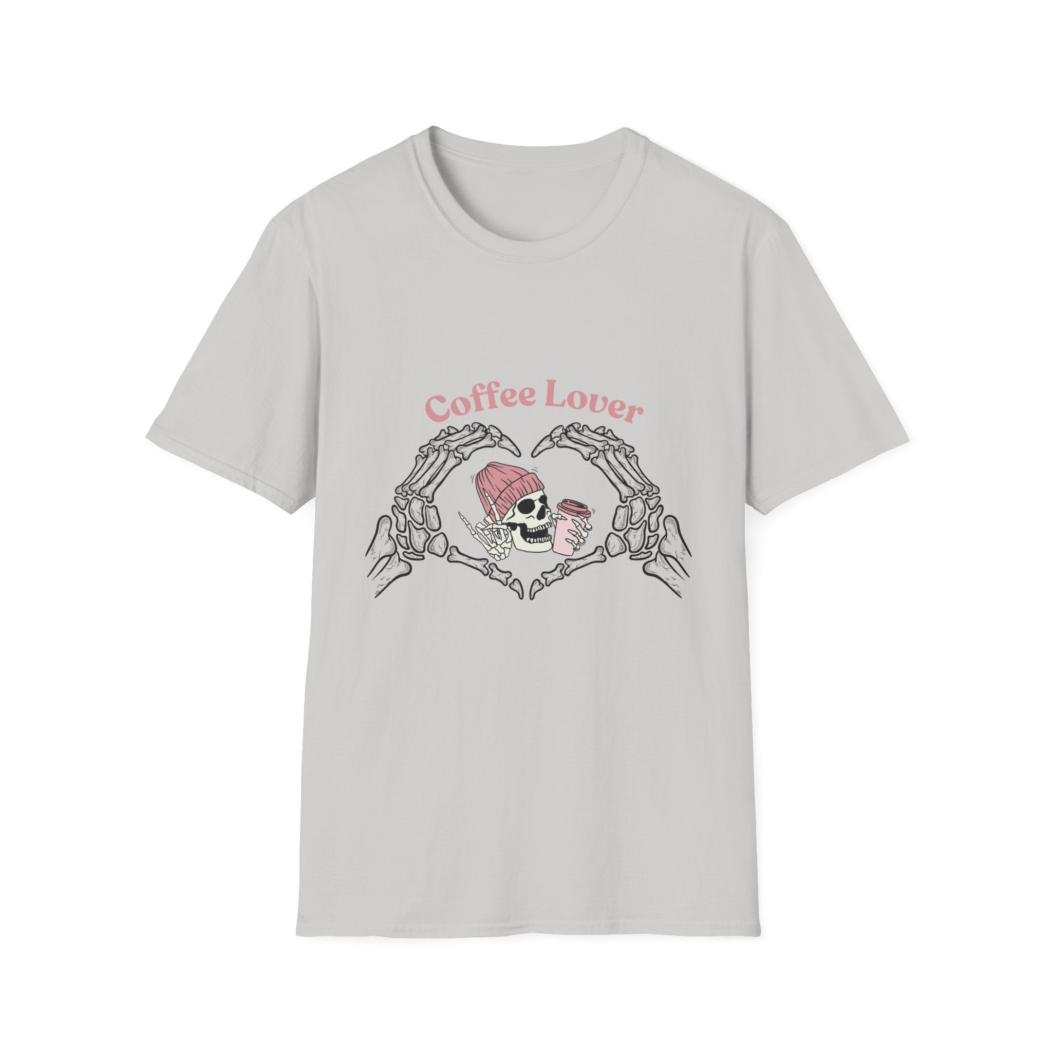 Coffee Lover Skeleton Unisex T-Shirt