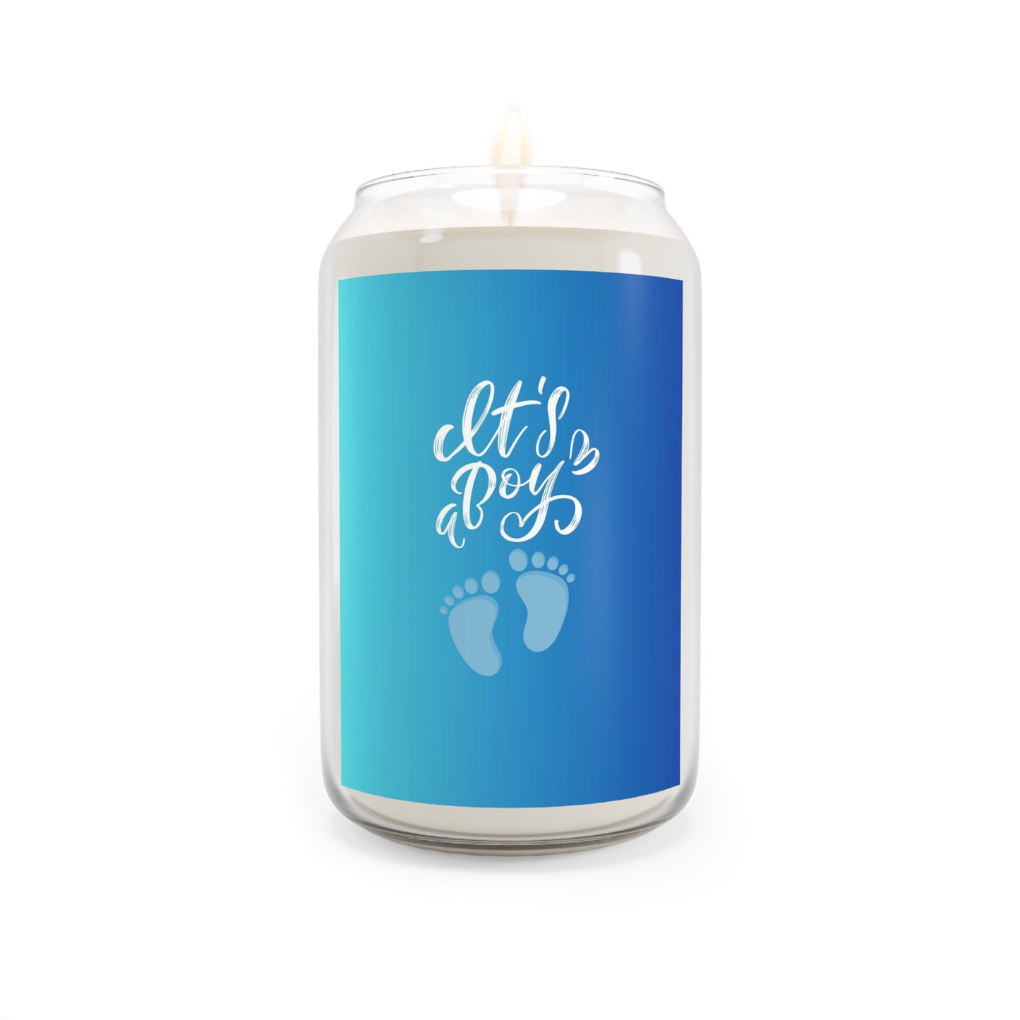 "Welcome to the World" collection! Light a Flame and Celebrate the Arrival Scented Candle, 13.75oz