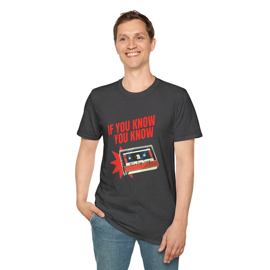 Vintage Cassette Unisex T-Shirt, Retro Music Lover Tee, Perfect for Gifts, Casual Wear, Nostalgic Style