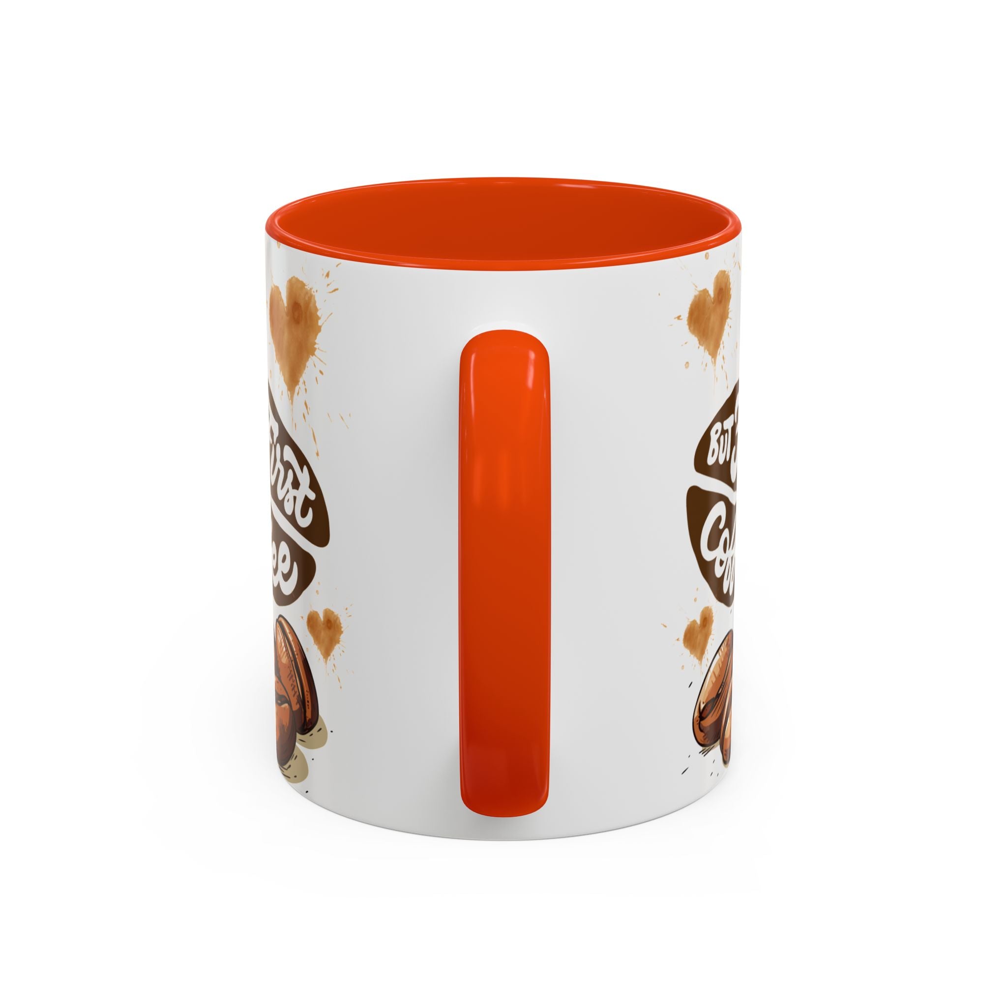 Cute Highland Cow Coffee Mug — "But First Coffee" Colorful Ceramic Mug (11oz/15oz)