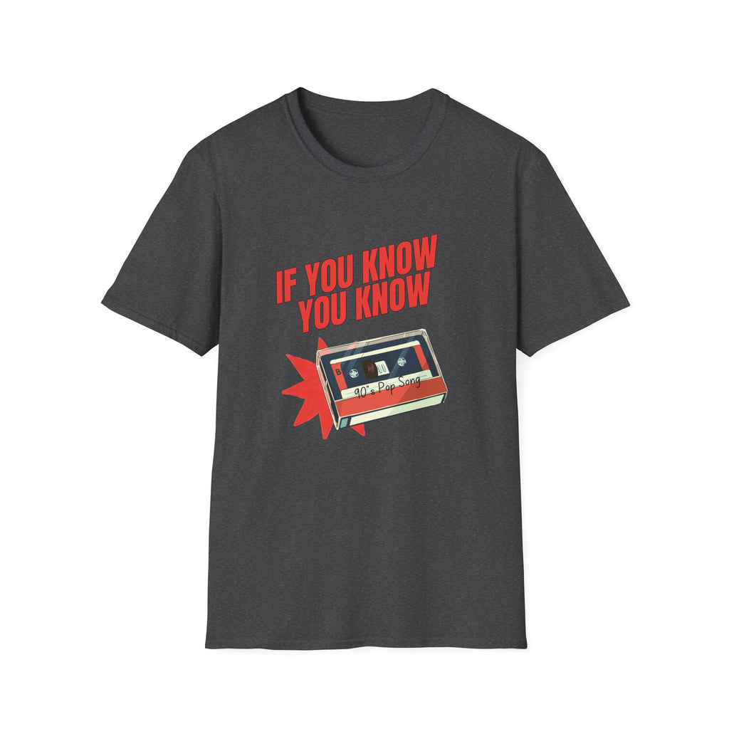 Vintage Cassette Unisex T-Shirt, Retro Music Lover Tee, Perfect for Gifts, Casual Wear, Nostalgic Style