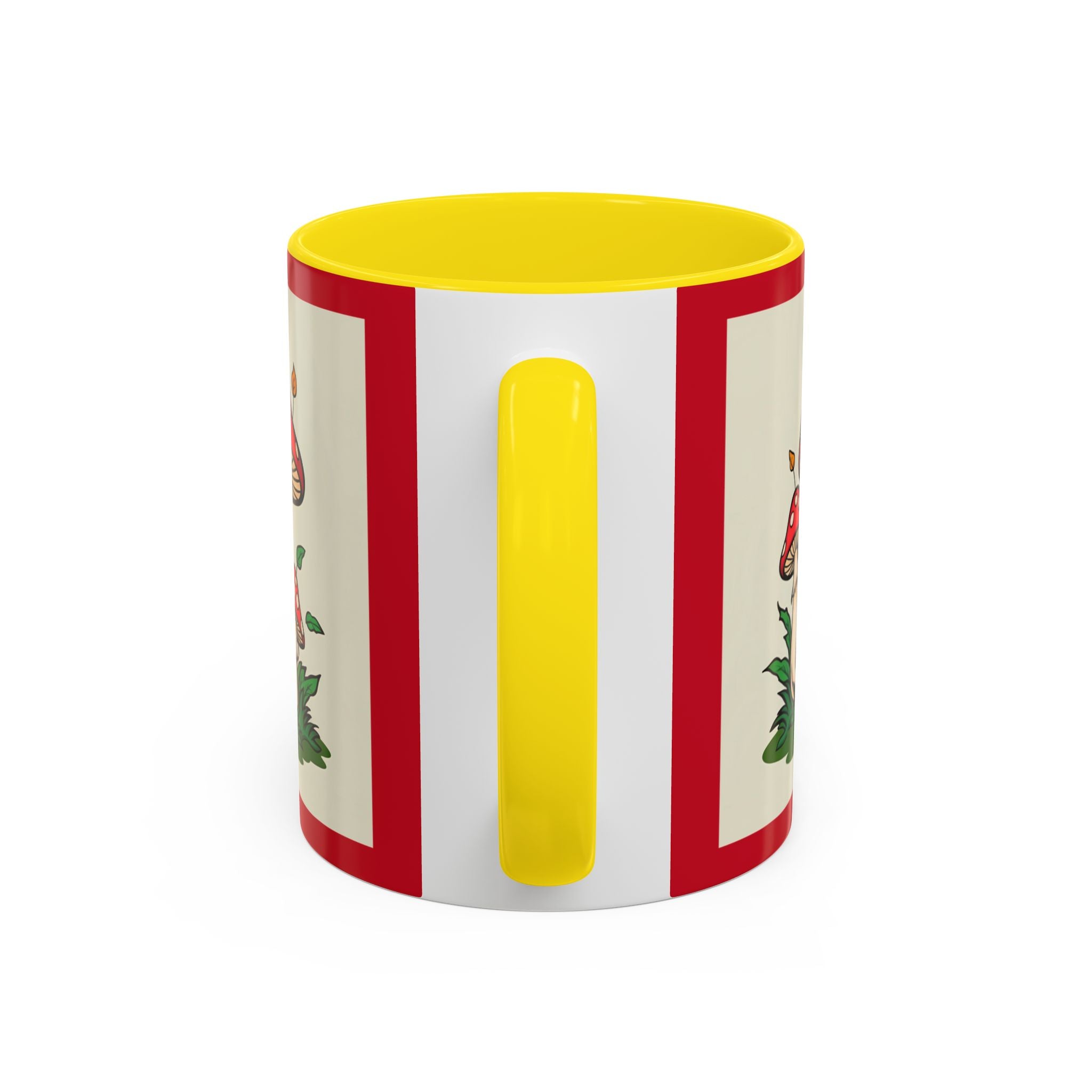 Mushroom Coffee Mug Accent Toadstool Design