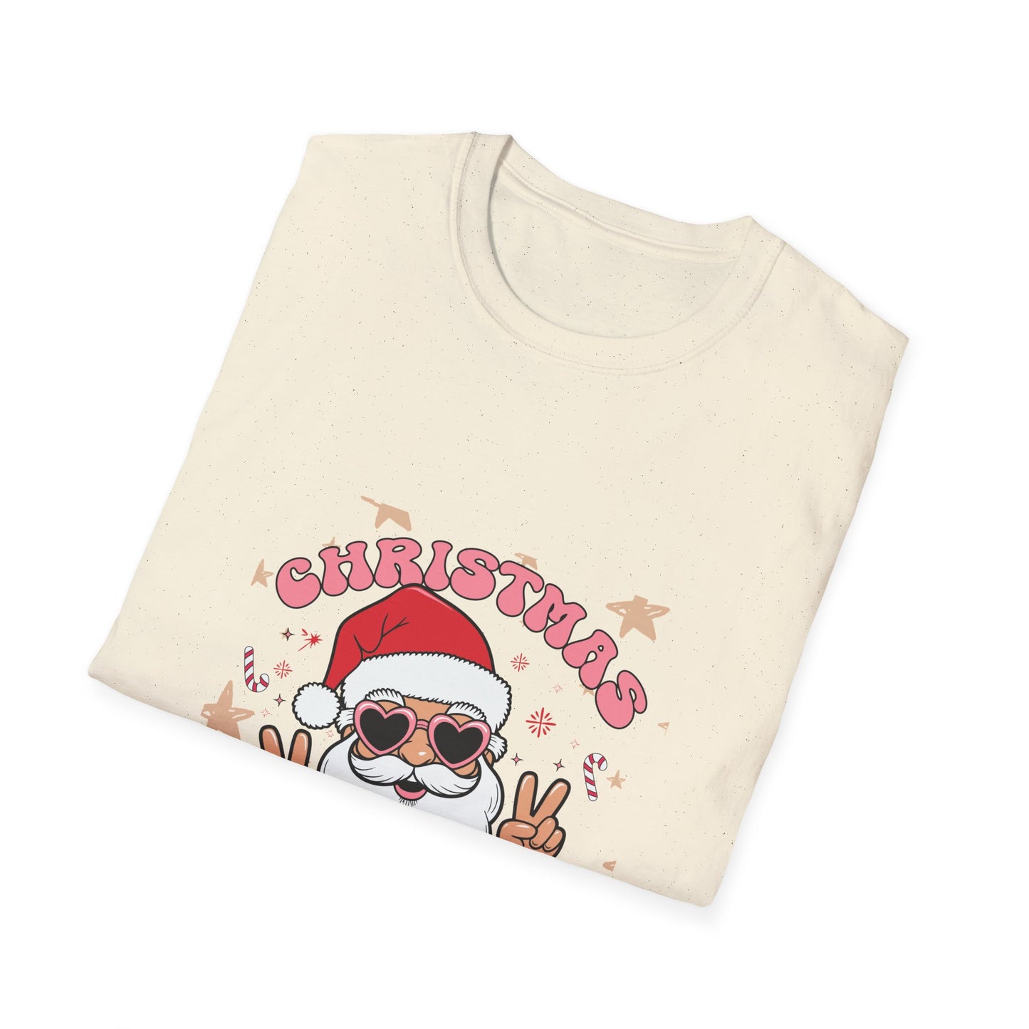 Santa Vibes Unisex Soft Style T-Shirt