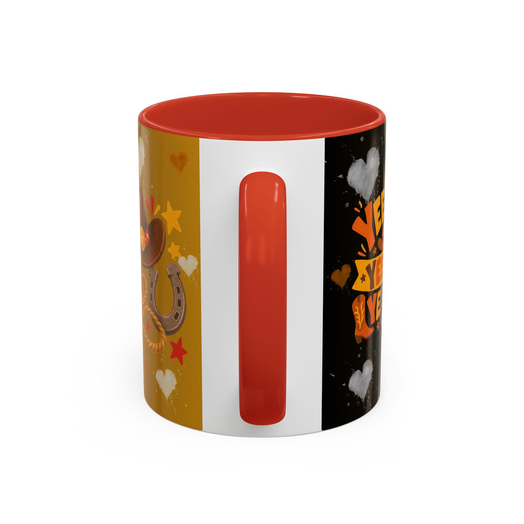 Cowgirl Pony Mug | Accent Coffee Mug 11oz 15oz, Western Cute Horse Design