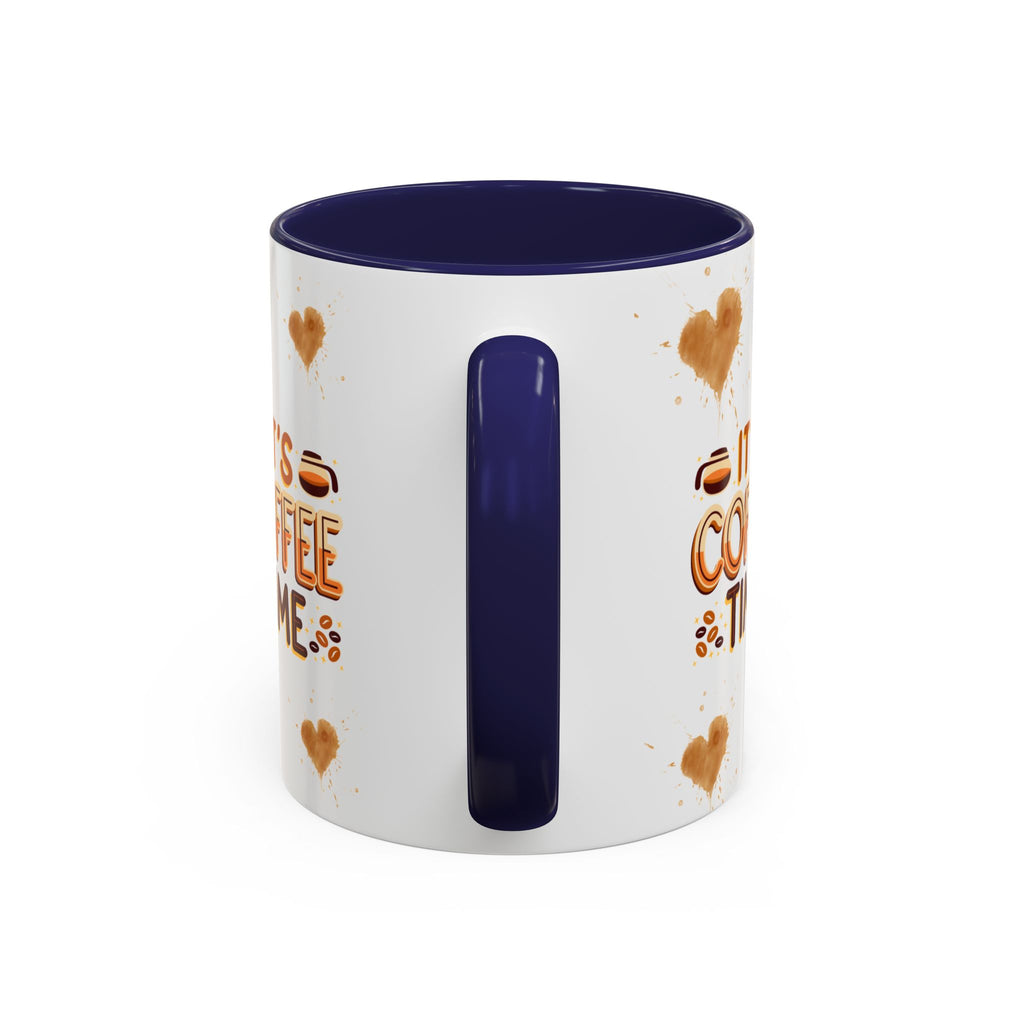 Cute Highland Cow It's Coffee Time Mug | Accent Coffee Mug