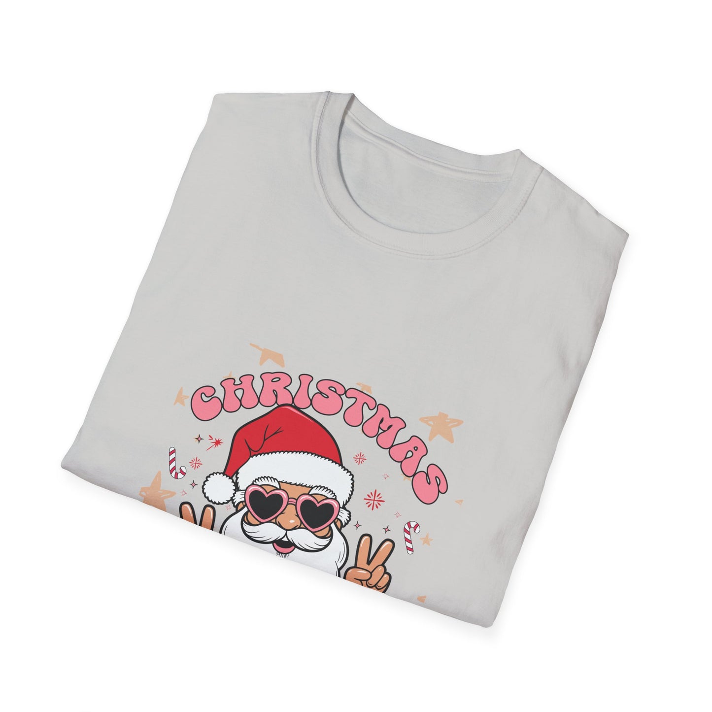 Santa Vibes Unisex Soft Style T-Shirt