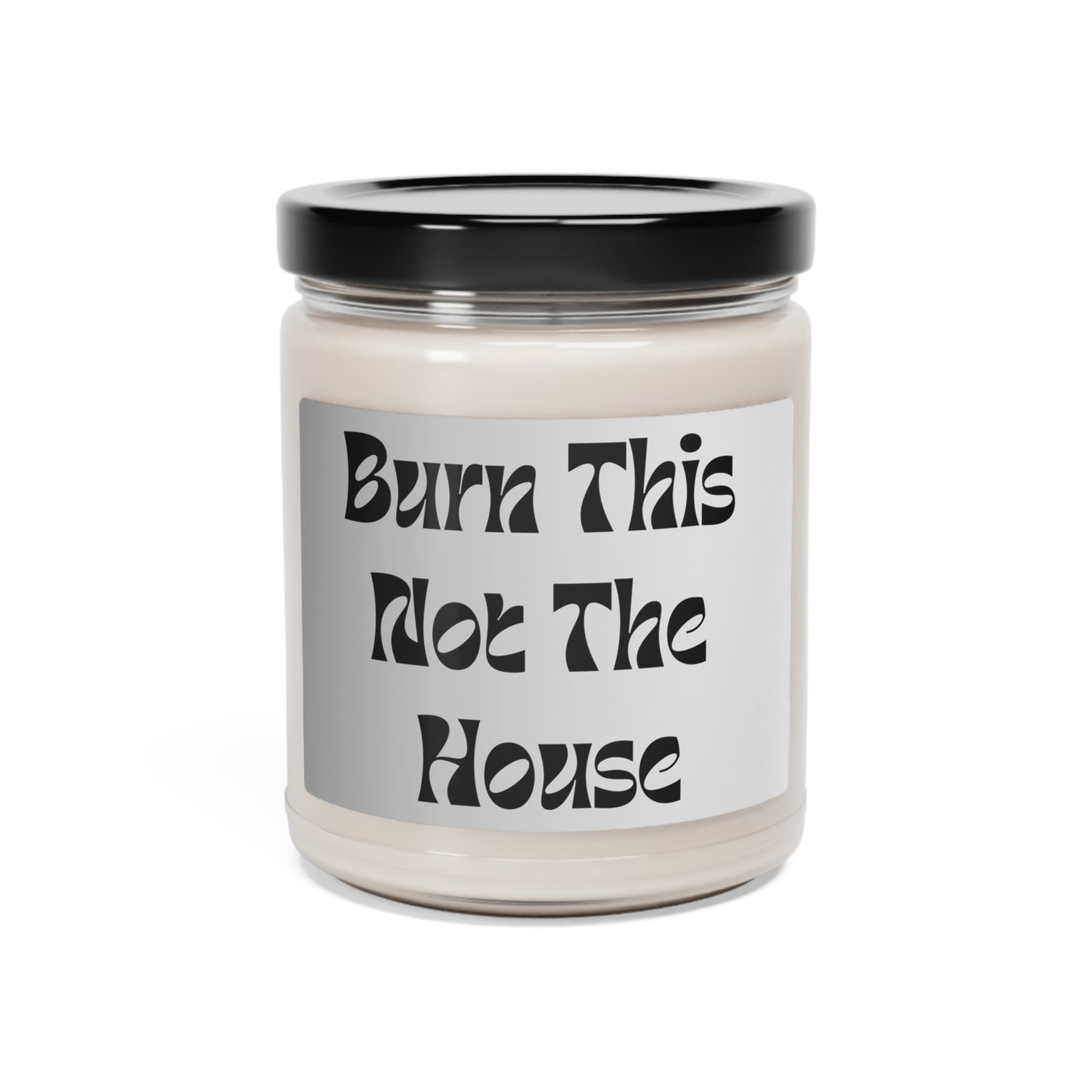 Funny Burn This Candle Variety Scents Soy Candle, 9oz size